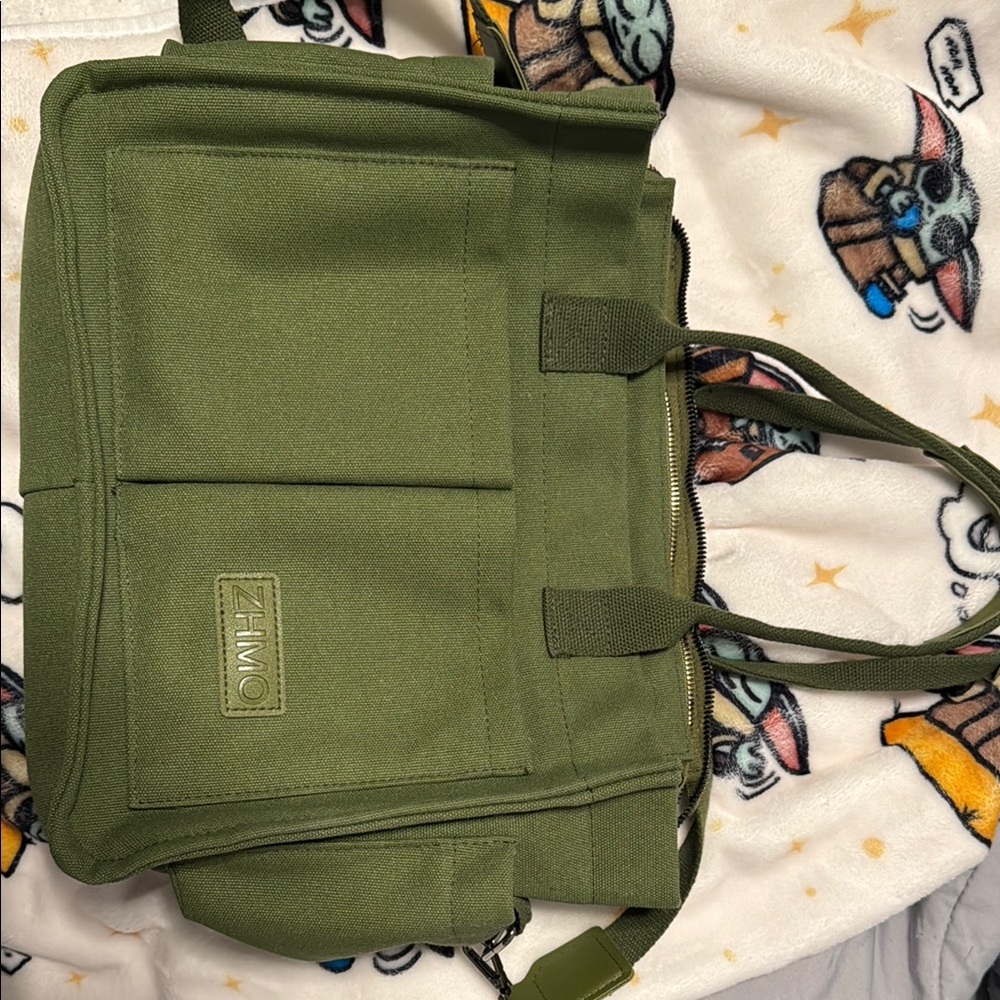 Green Tote Bag
